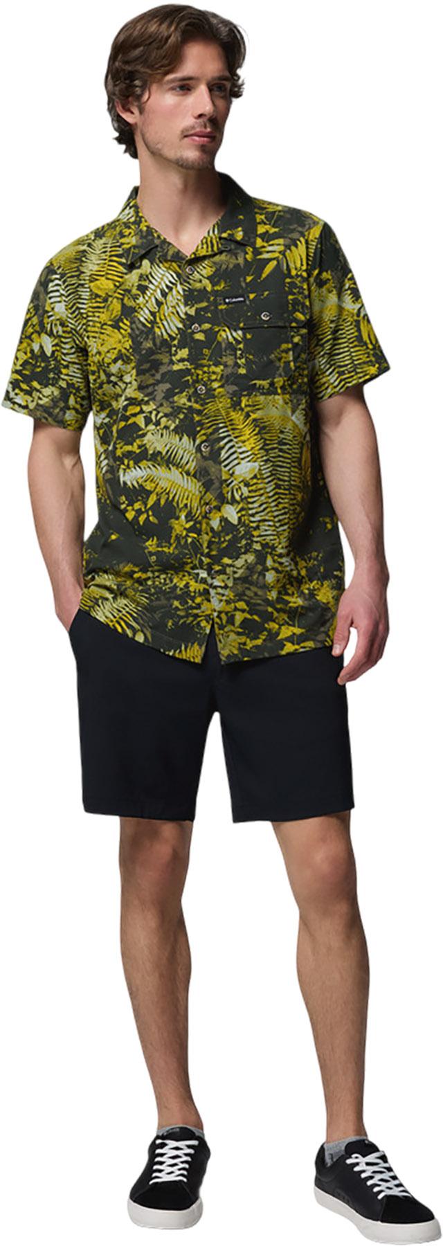 Product gallery image number 5 for product Tech Trail Utility Printed Woven Short Sleeve Shirt - Men's