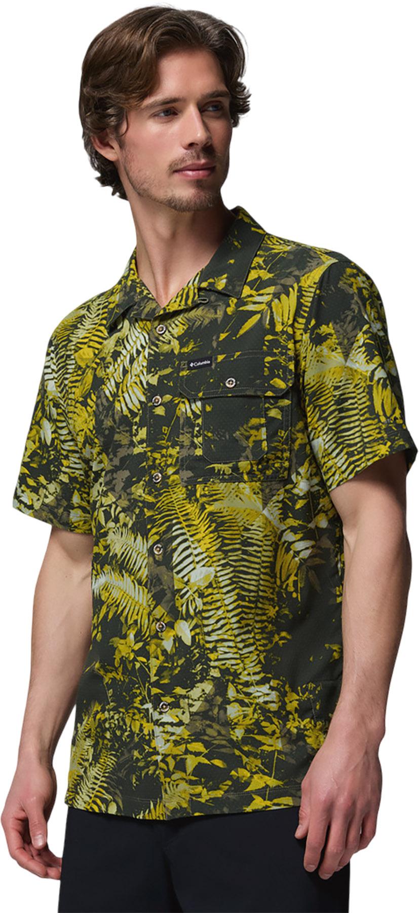 Product gallery image number 6 for product Tech Trail Utility Printed Woven Short Sleeve Shirt - Men's