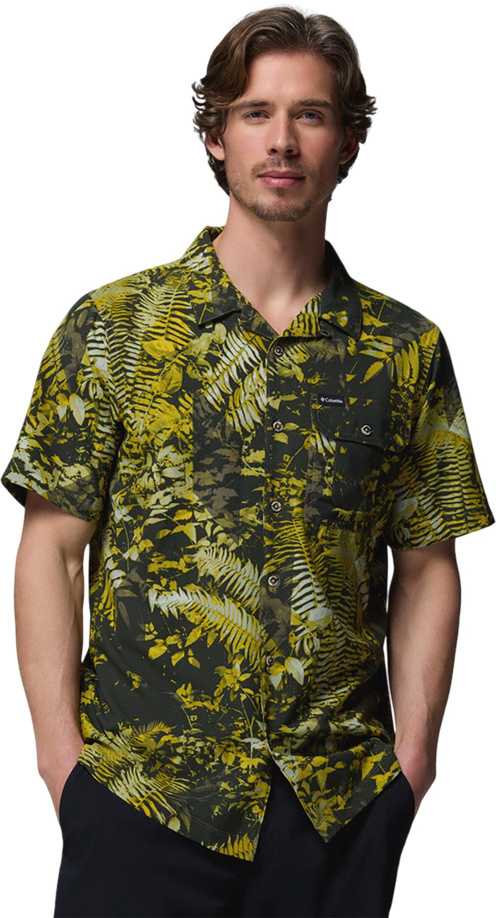 Product image for Tech Trail Utility Printed Woven Short Sleeve Shirt - Men's