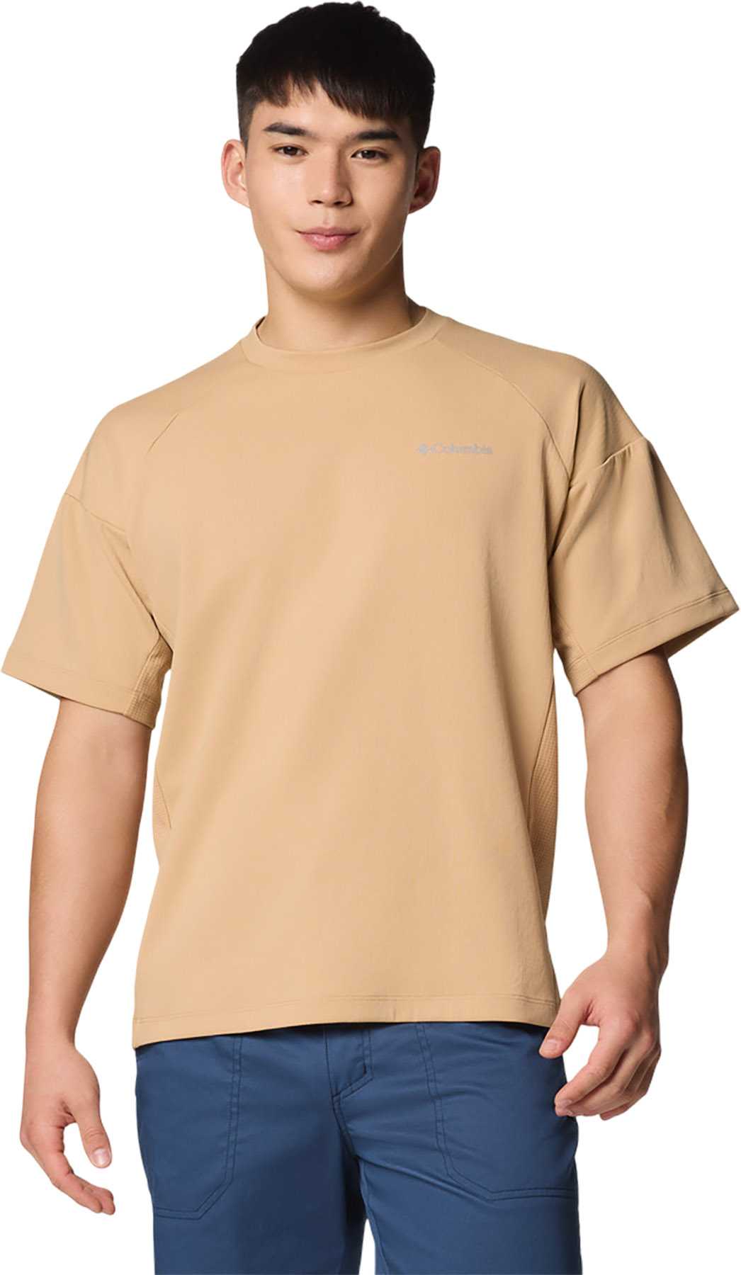 Image de produit pour T-shirt à manches courtes et col rond en tricot Granite Point - Homme