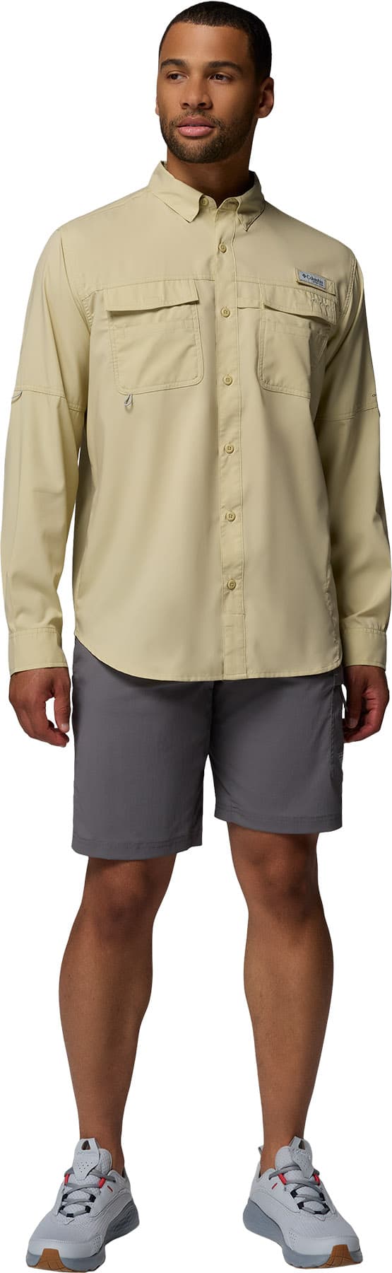 Product gallery image number 6 for product PFG Blood and Guts V Long Sleeve Shirt - Men's