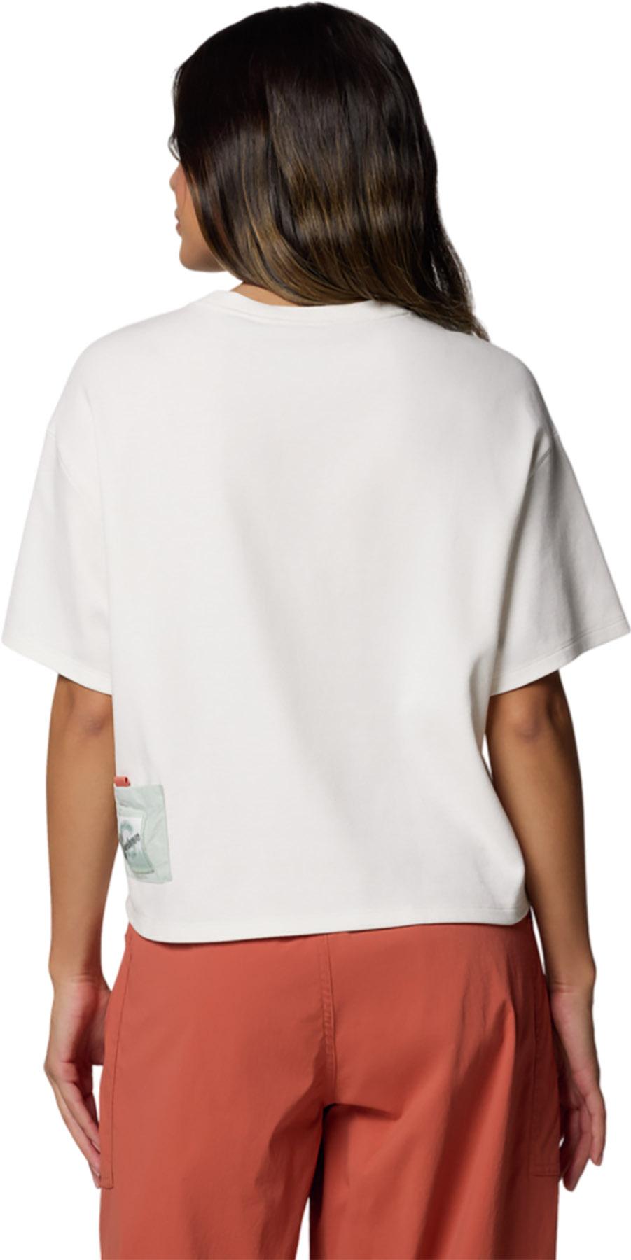 Product gallery image number 2 for product Cove Beach Cropped Pocket T-Shirt - Women's