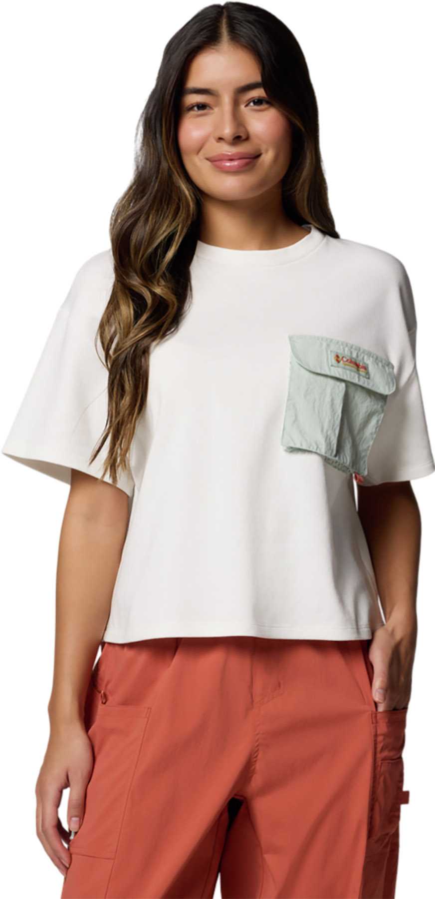 Image de produit pour T-shirt à poche écourté Cove Beach - Femme