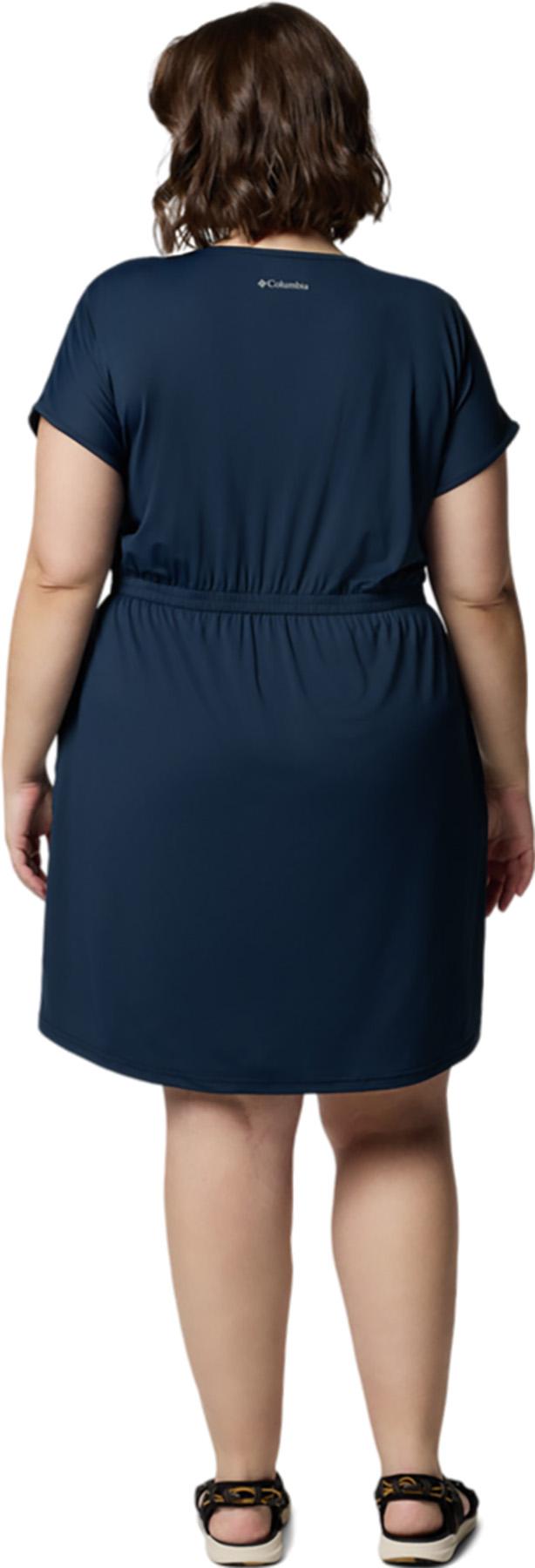 Product gallery image number 2 for product Chill River Plus Size Short Sleeve Dress - Women's