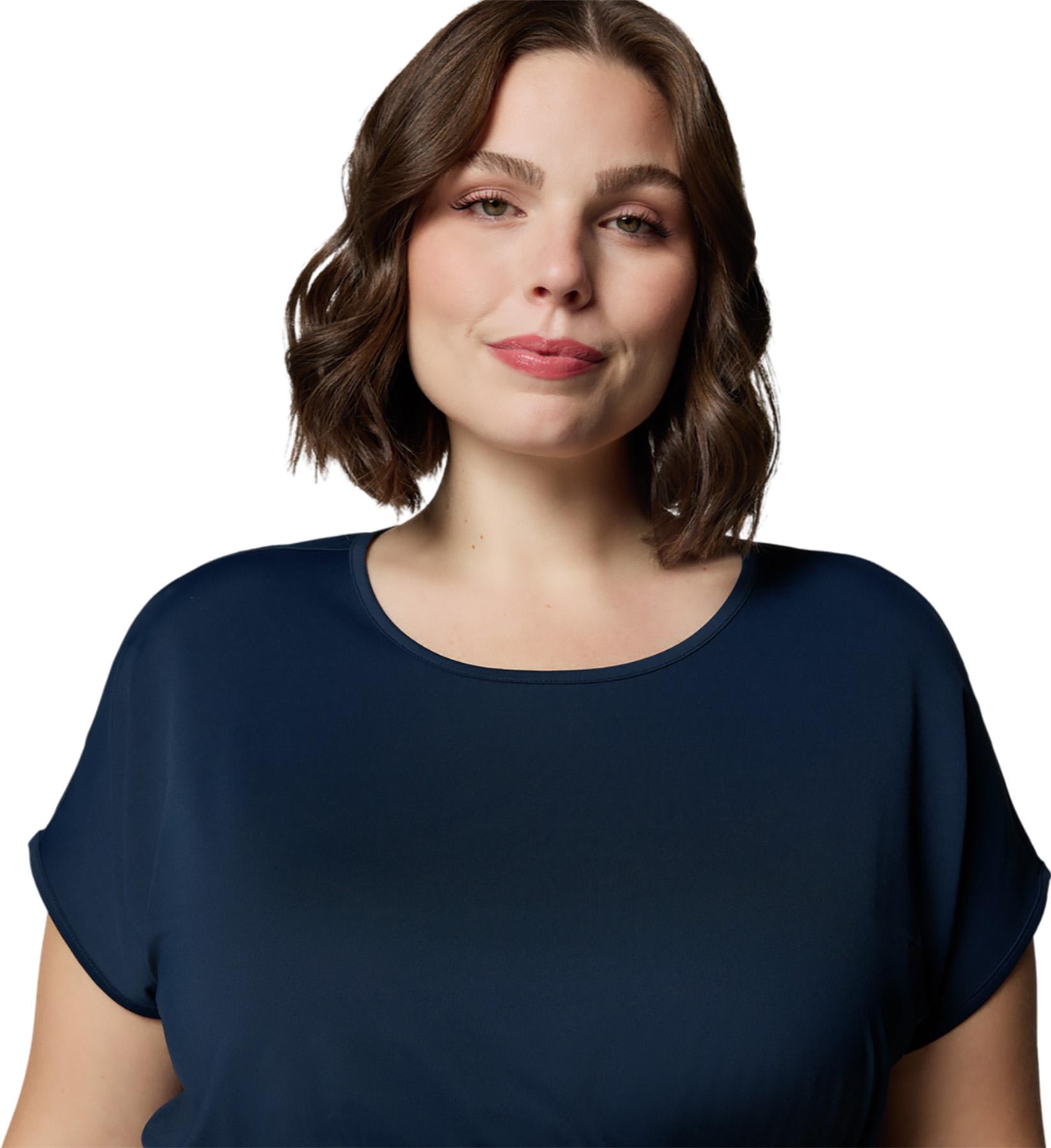 Product gallery image number 3 for product Chill River Plus Size Short Sleeve Dress - Women's