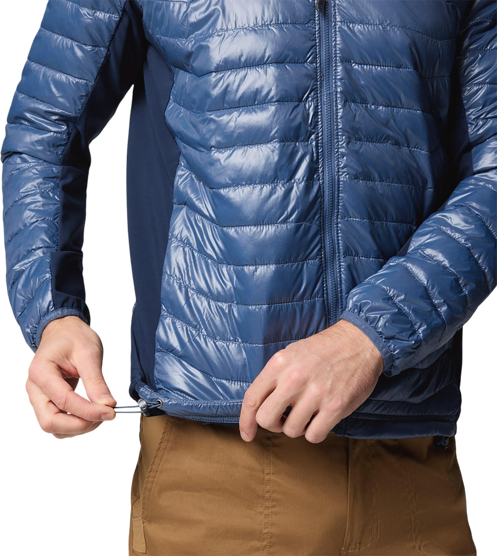 Numéro de l'image de la galerie de produits 4 pour le produit Manteau à capuchon matelassé hybride Powder Pass - Homme