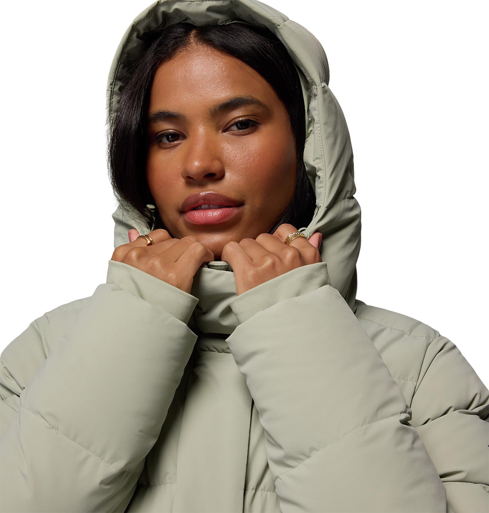 Numéro de l'image de la galerie de produits 9 pour le produit Manteau mi-long à capuchon Amaze Puff - Femme