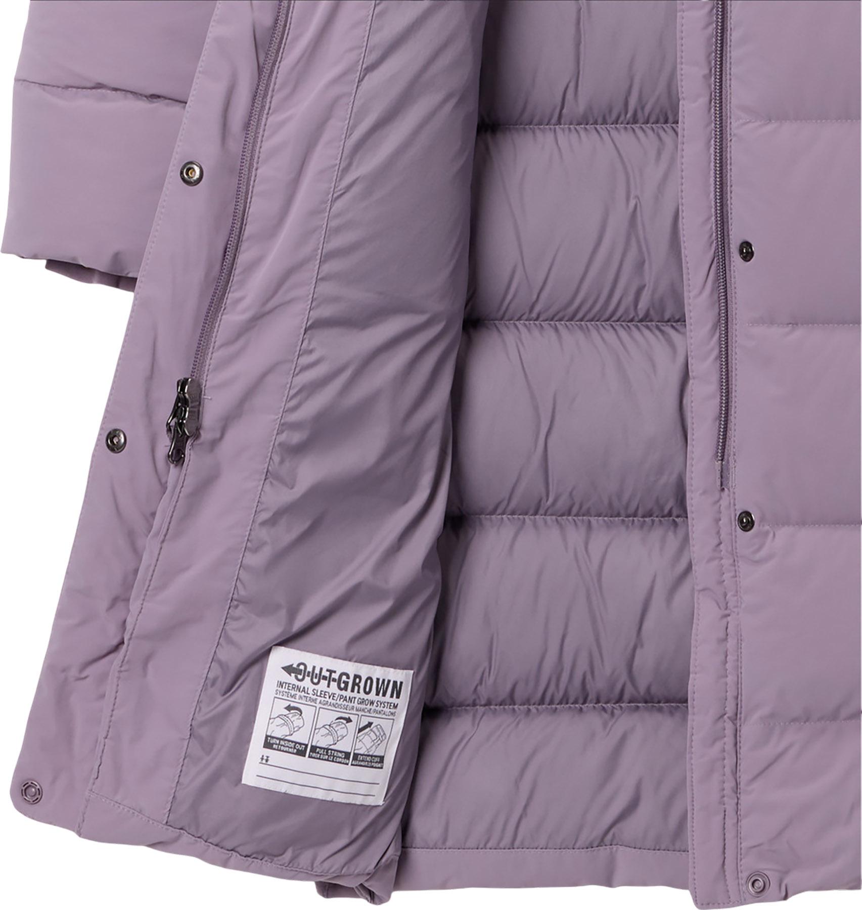 Product gallery image number 3 for product Amaze Puff™ Long Hooded Jacket - Girls