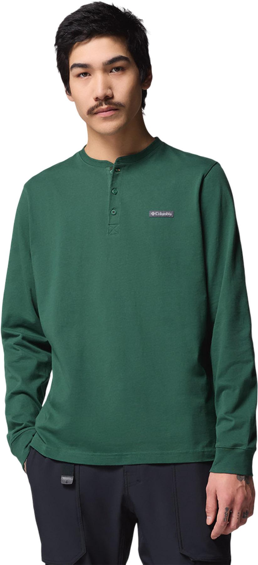 Product gallery image number 4 for product Landroamer Long Sleeve Henley Shirt - Men's