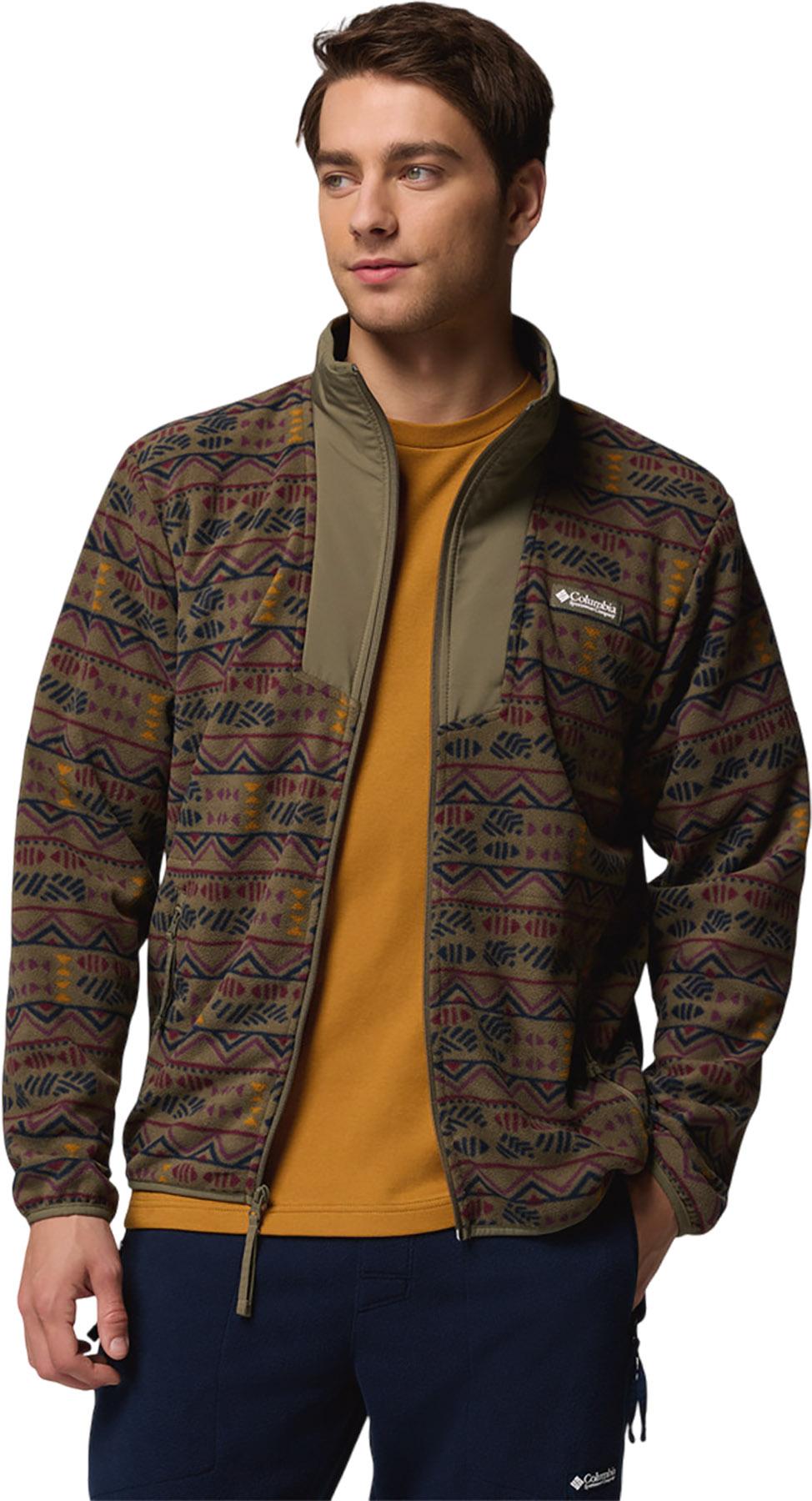 Product gallery image number 5 for product Sequoia Grove Printed Full Zip Jacket - Men's