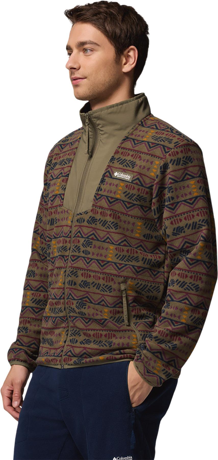 Product gallery image number 2 for product Sequoia Grove Printed Full Zip Jacket - Men's