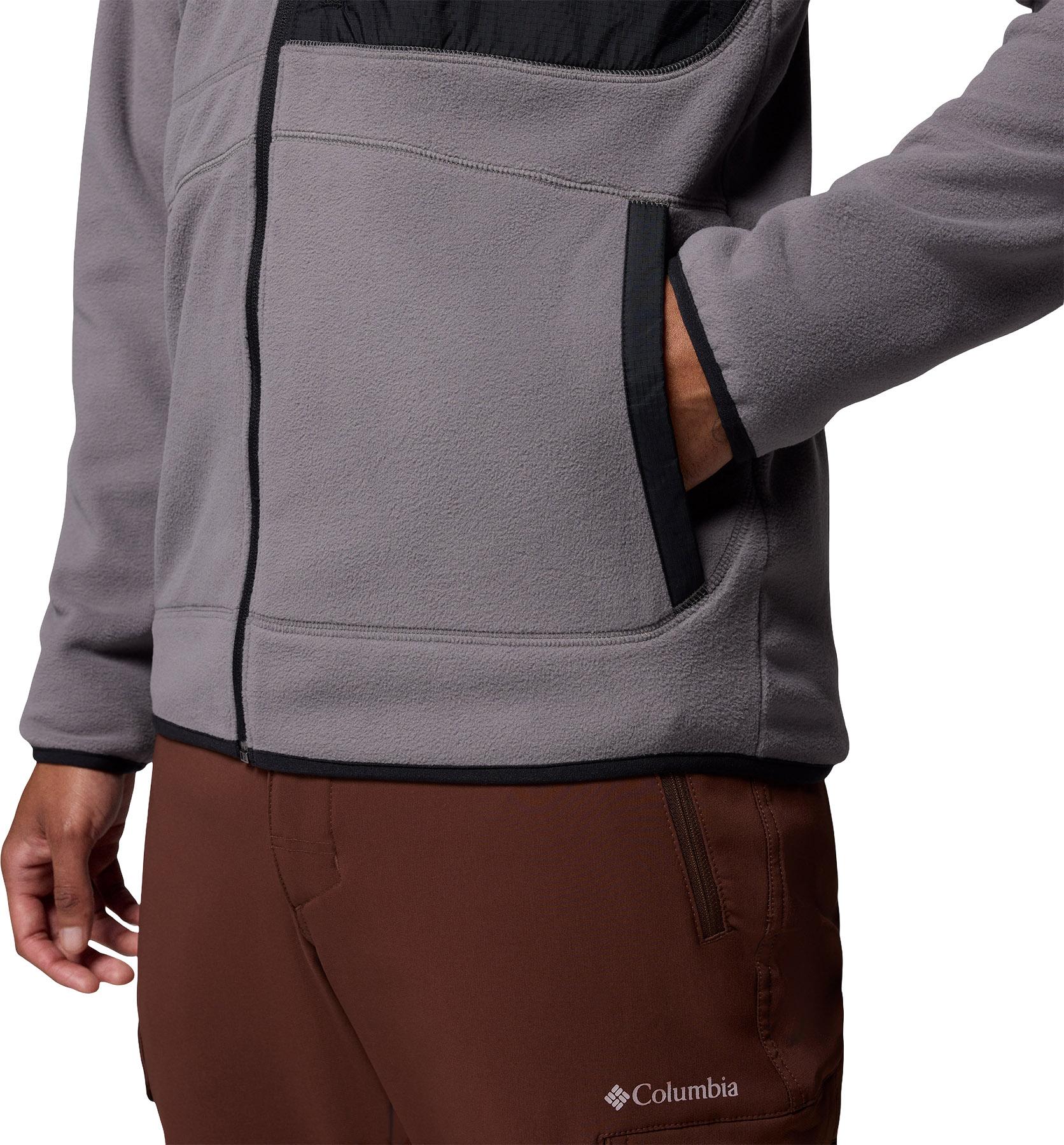 Product gallery image number 3 for product Fast Trek Overlay Full Zip Fleece Jacket - Men's