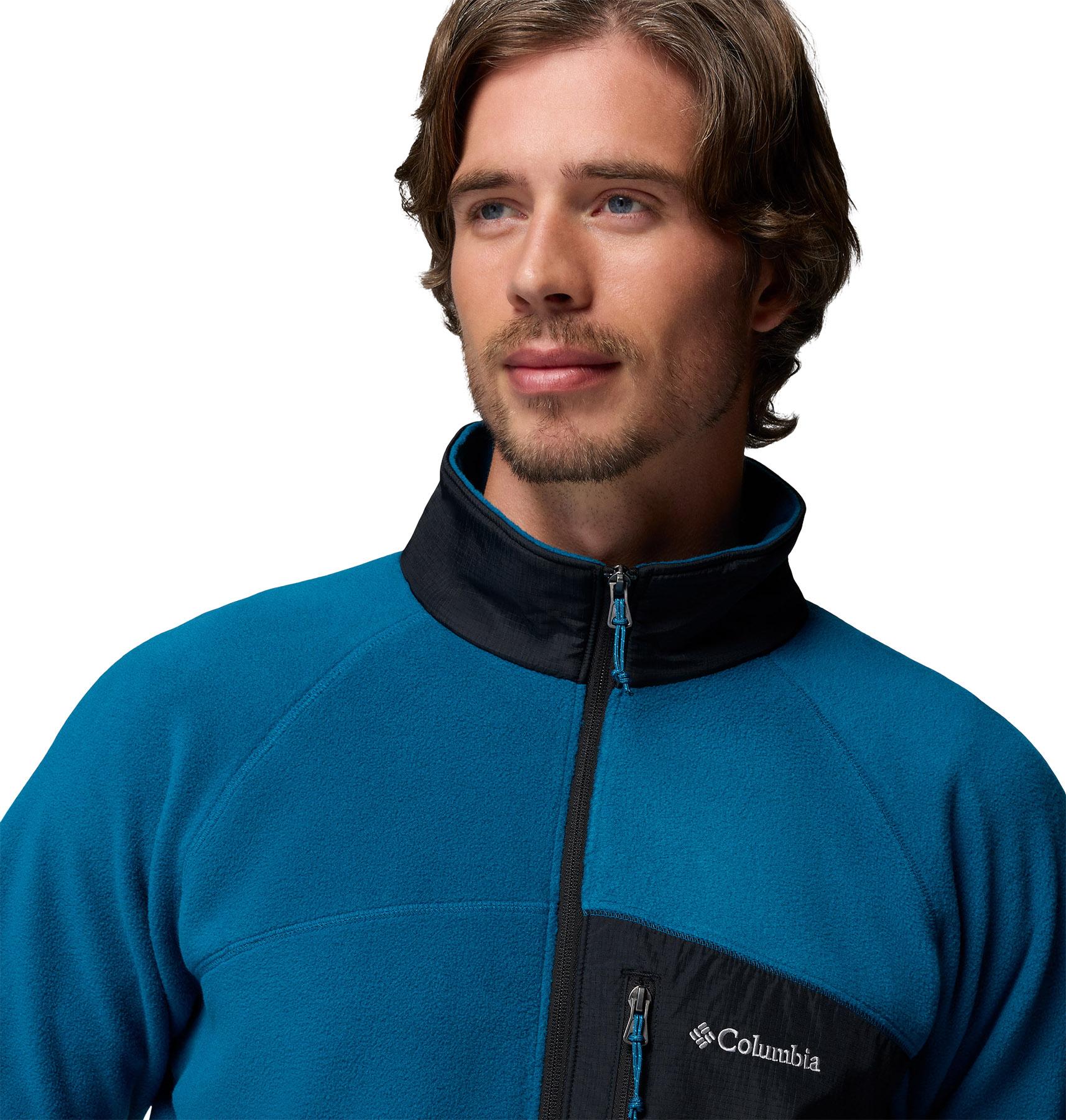 Product gallery image number 3 for product Fast Trek Overlay Full Zip Fleece Jacket - Men's