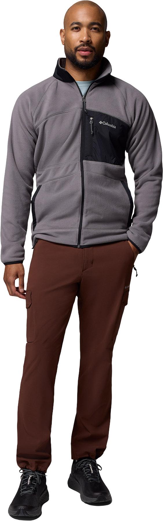 Product gallery image number 4 for product Fast Trek Overlay Full Zip Fleece Jacket - Men's