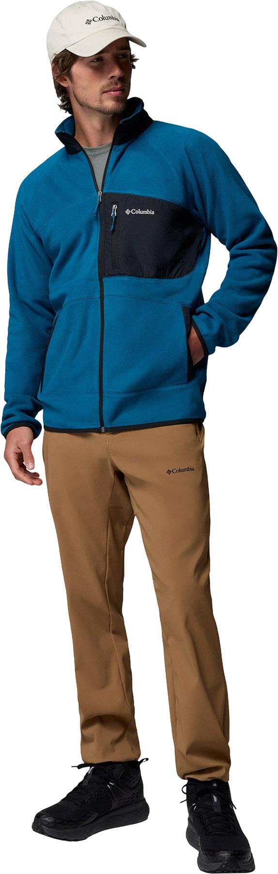 Product gallery image number 4 for product Fast Trek Overlay Full Zip Fleece Jacket - Men's