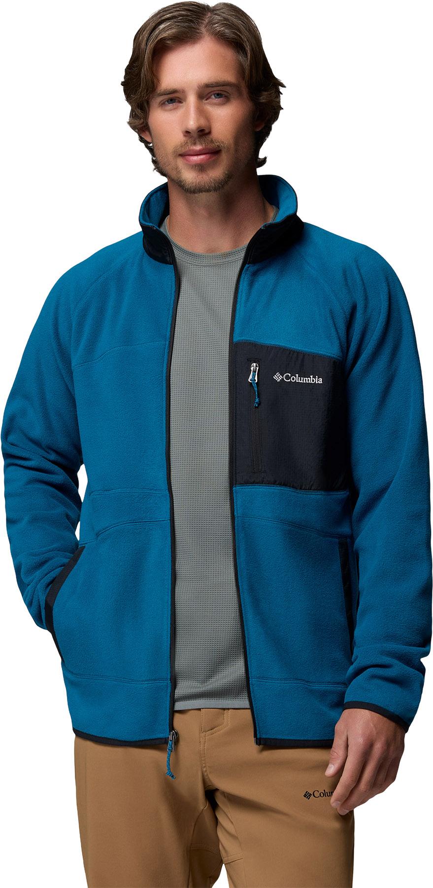 Product gallery image number 5 for product Fast Trek Overlay Full Zip Fleece Jacket - Men's