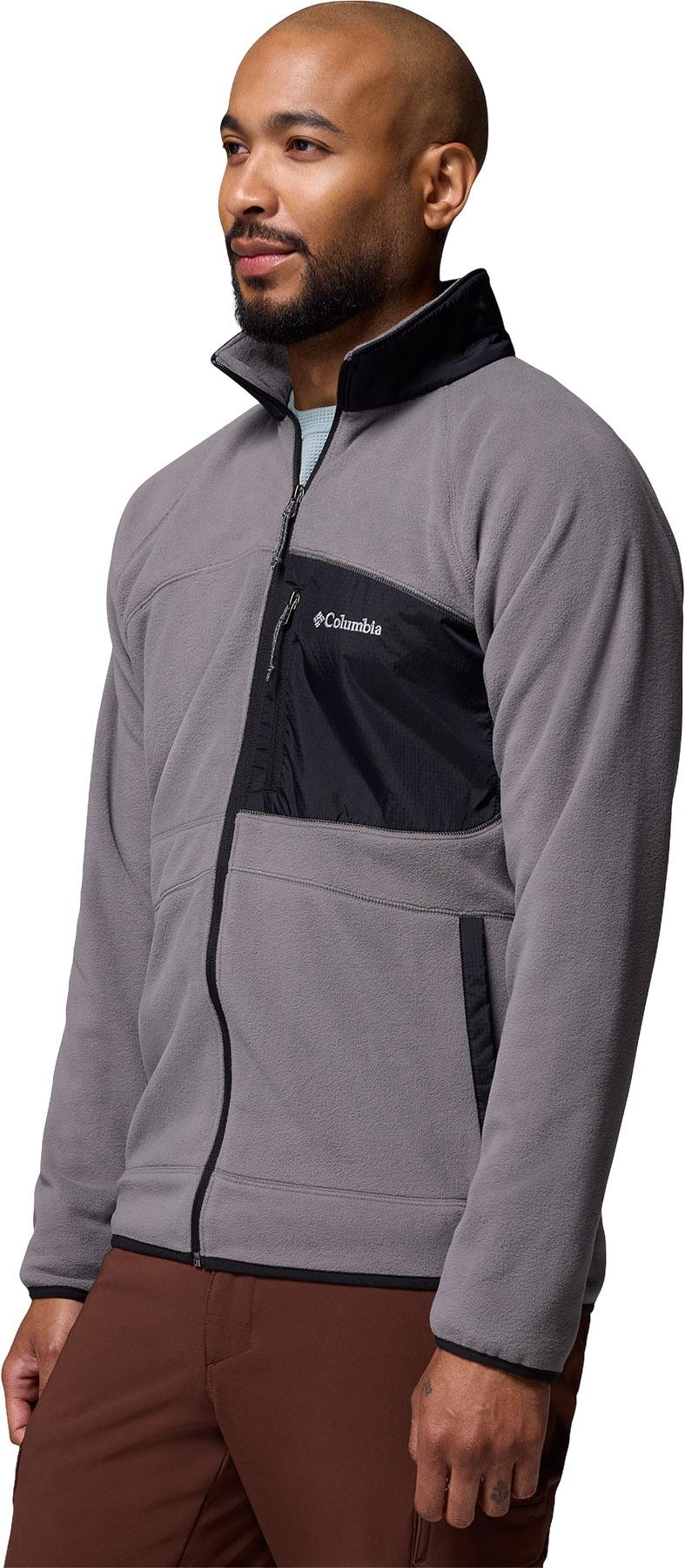 Product gallery image number 6 for product Fast Trek Overlay Full Zip Fleece Jacket - Men's