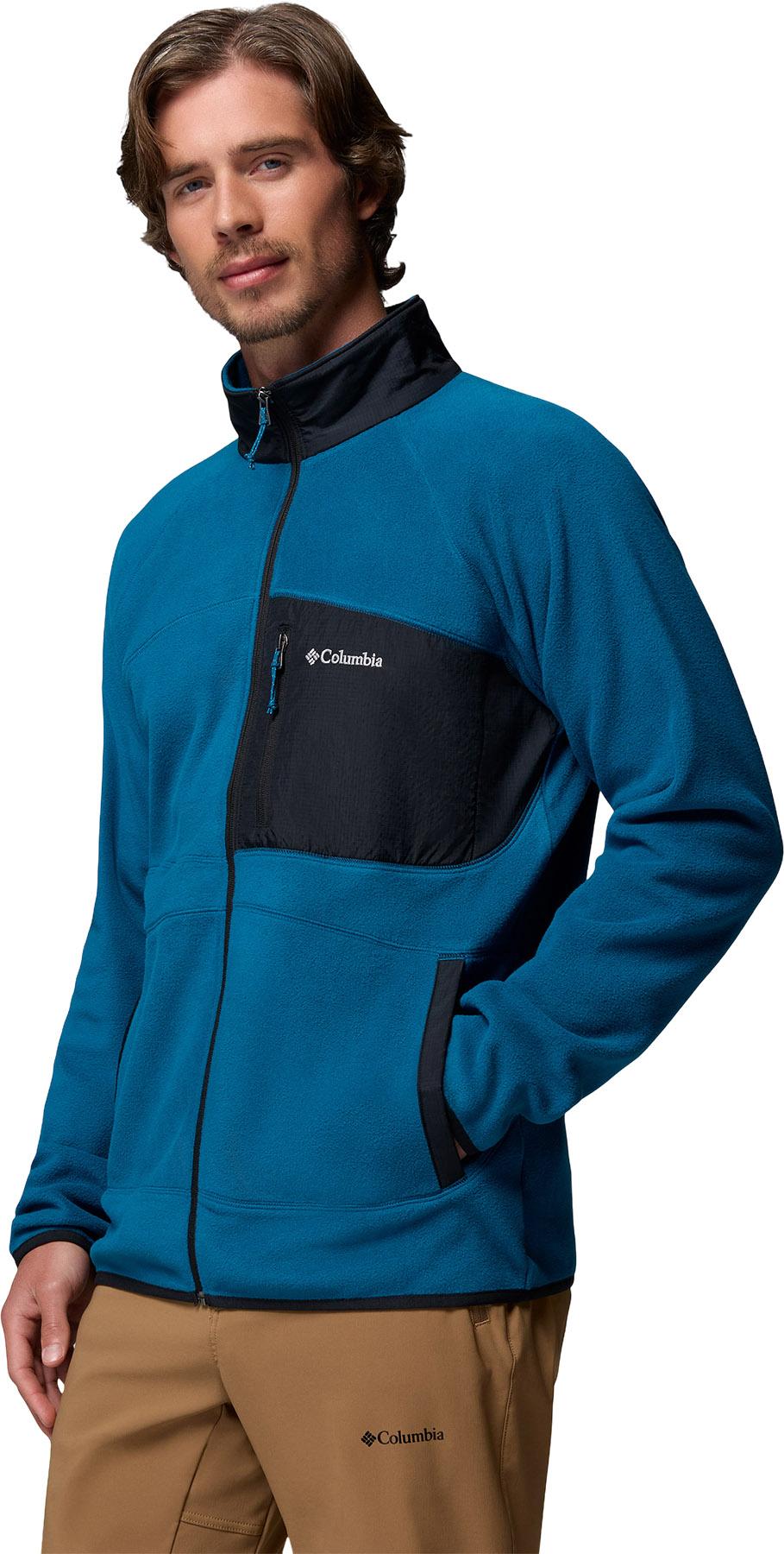 Product gallery image number 6 for product Fast Trek Overlay Full Zip Fleece Jacket - Men's