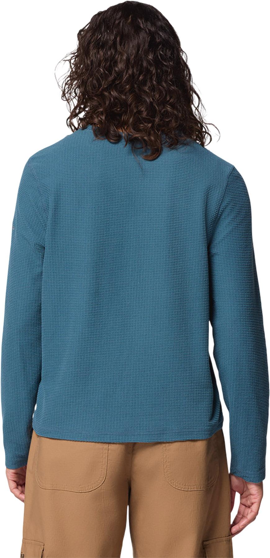 Product gallery image number 2 for product Brea Falls Grid Crew Neck Long Sleeve T-Shirt - Women's