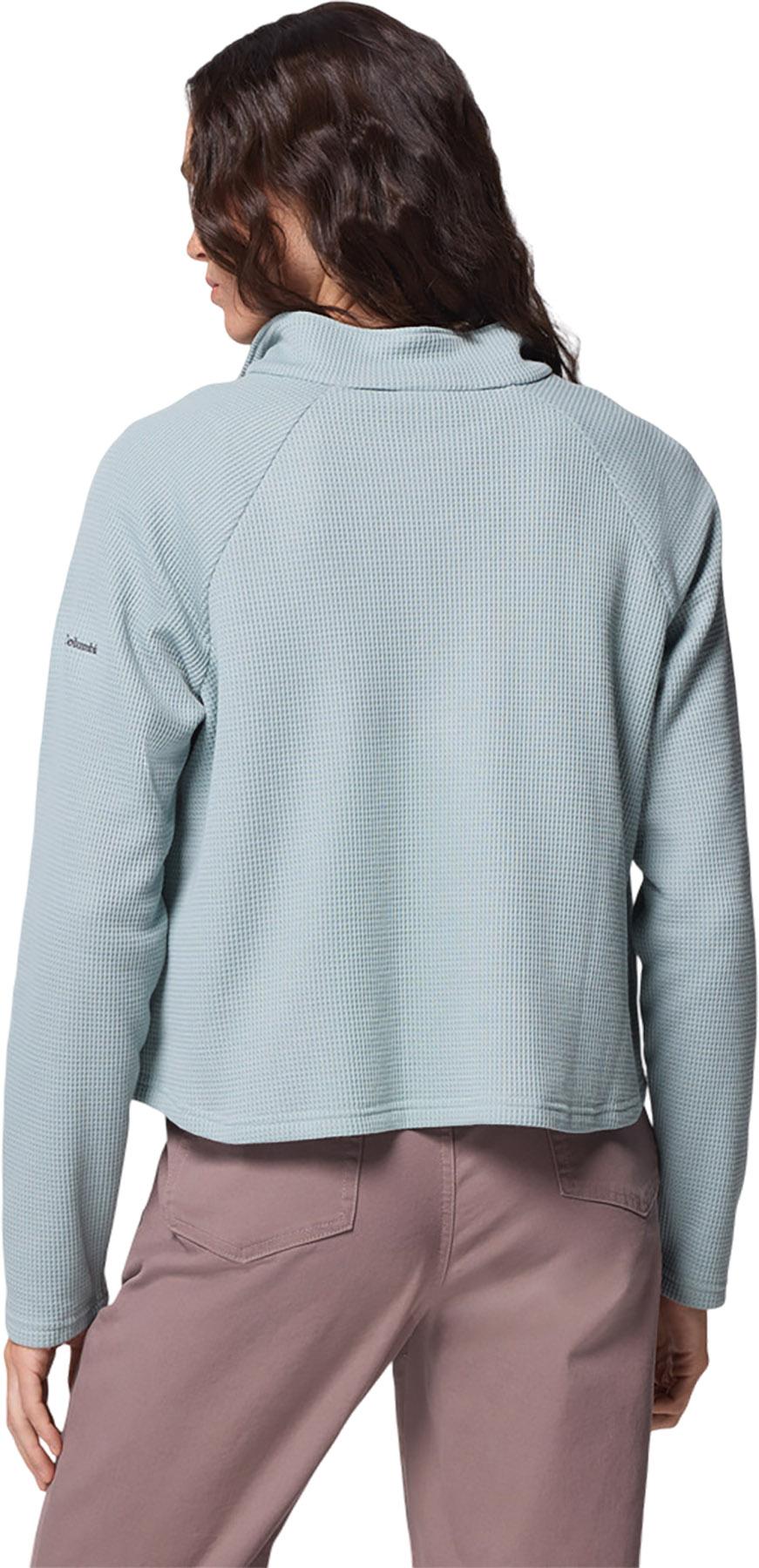 Product gallery image number 2 for product Holly Hideaway Waffle Knit Half Snap Top - Women's
