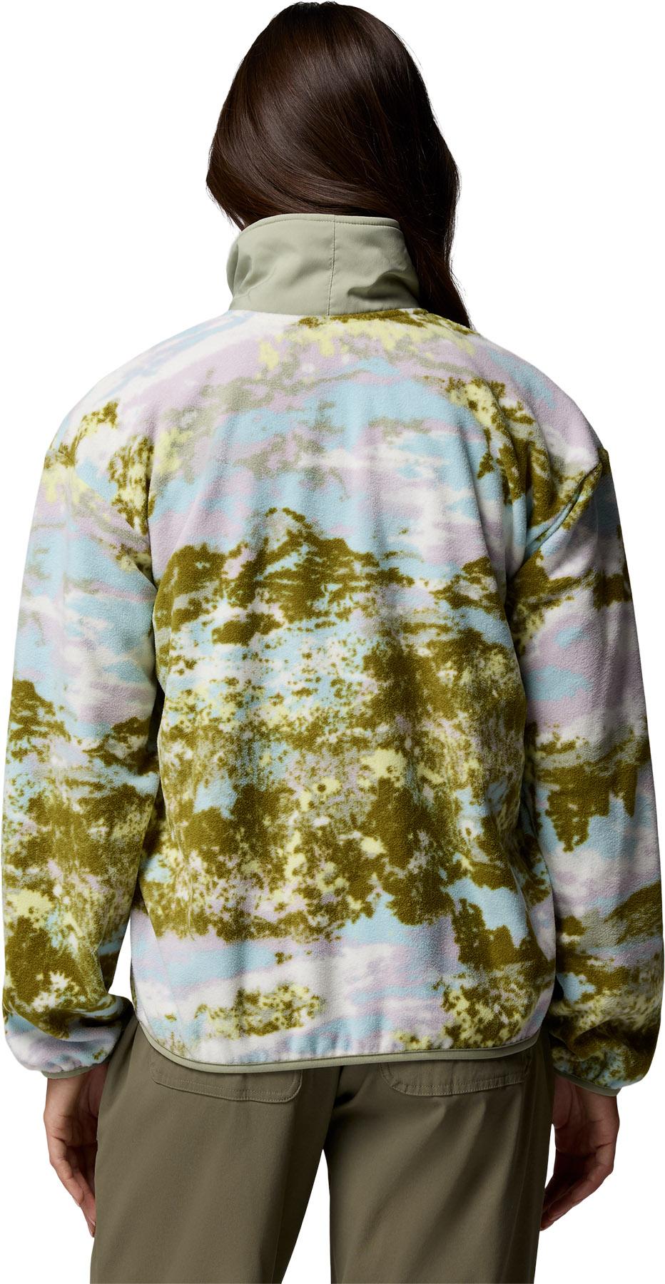 Product gallery image number 2 for product Manteau à demi-glissière imprimé Sequoia Grove - Femme