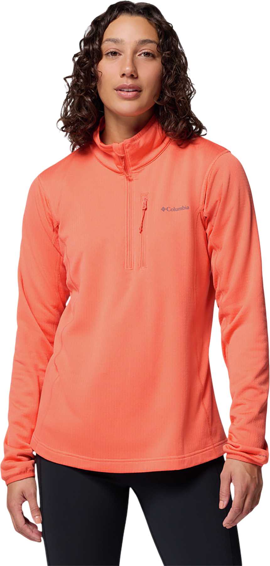 Product image for Essential Hike Grid Fleece Half Zip - Women's