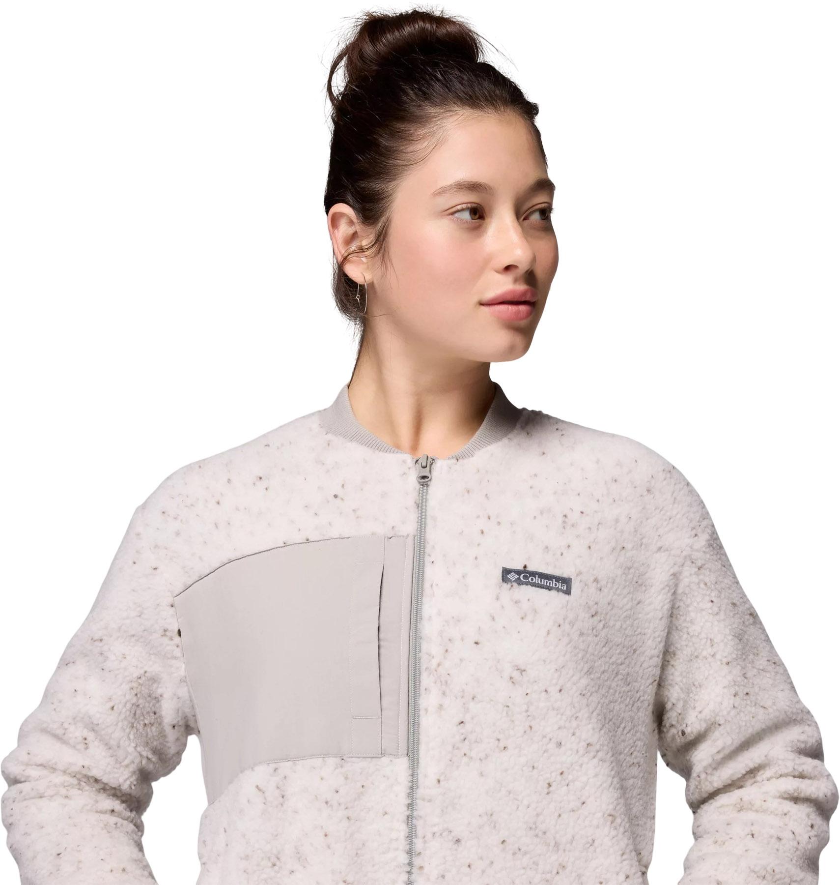 Product gallery image number 3 for product Stellar Path Fleece Bomber Full Zip Jacket - Women's