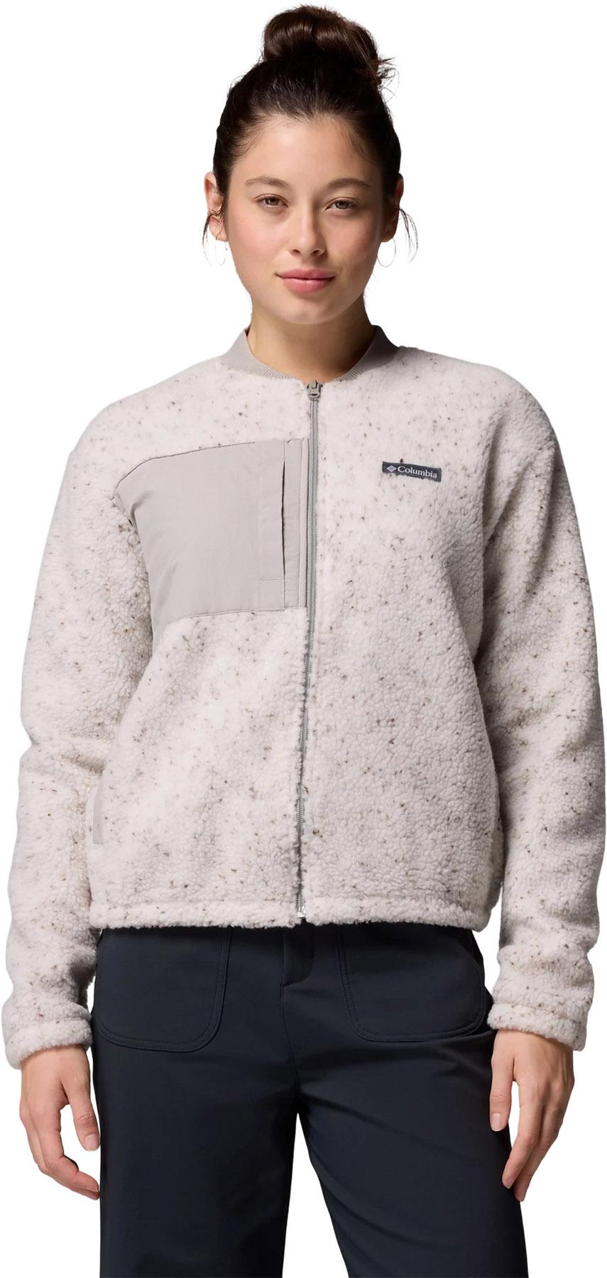 Product gallery image number 4 for product Stellar Path Fleece Bomber Full Zip Jacket - Women's