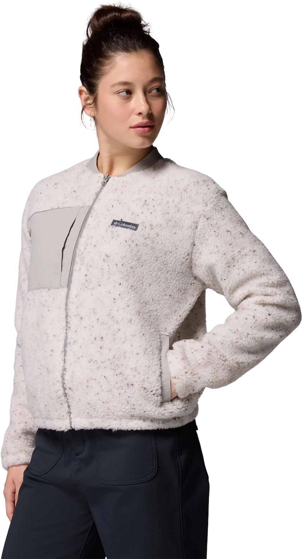 Product gallery image number 5 for product Stellar Path Fleece Bomber Full Zip Jacket - Women's