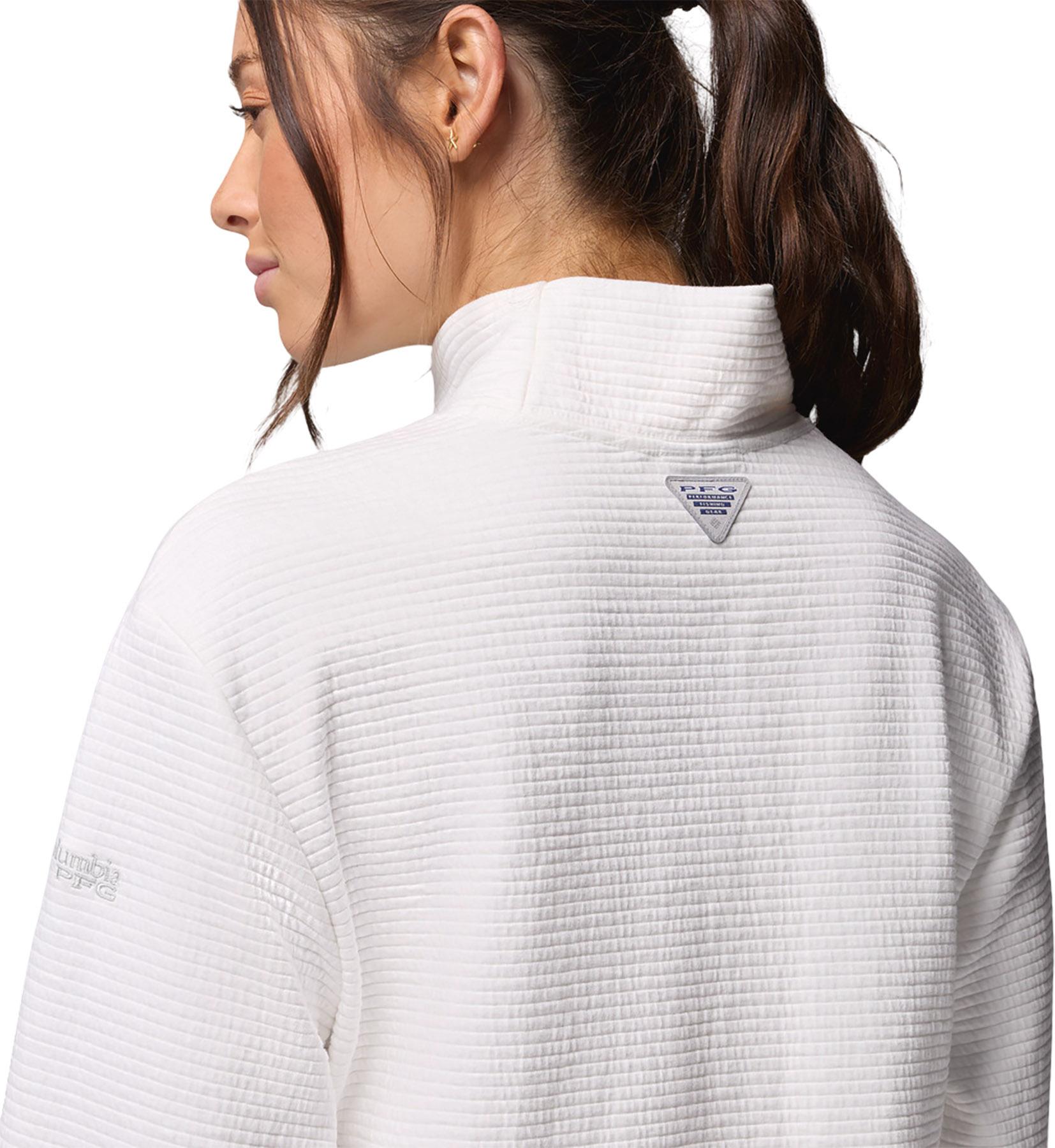 Product gallery image number 4 for product PFG Open Water Mock Neck Long Sleeve Pullover Top - Women's