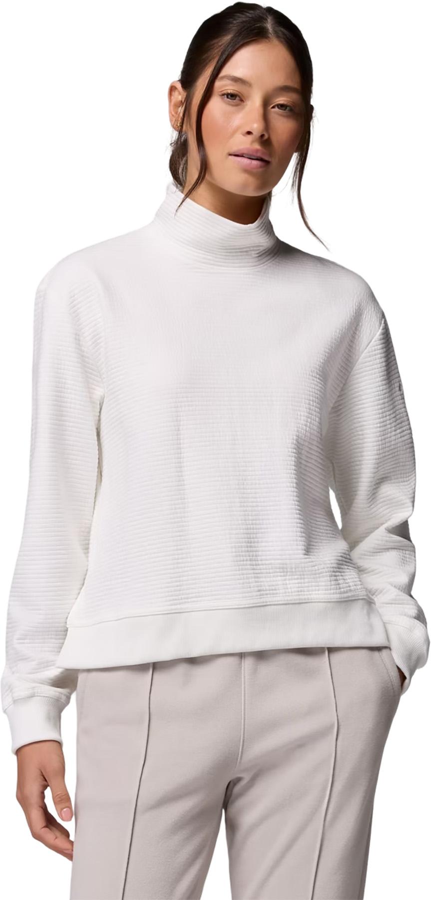 Product image for PFG Open Water Mock Neck Long Sleeve Pullover Top - Women's