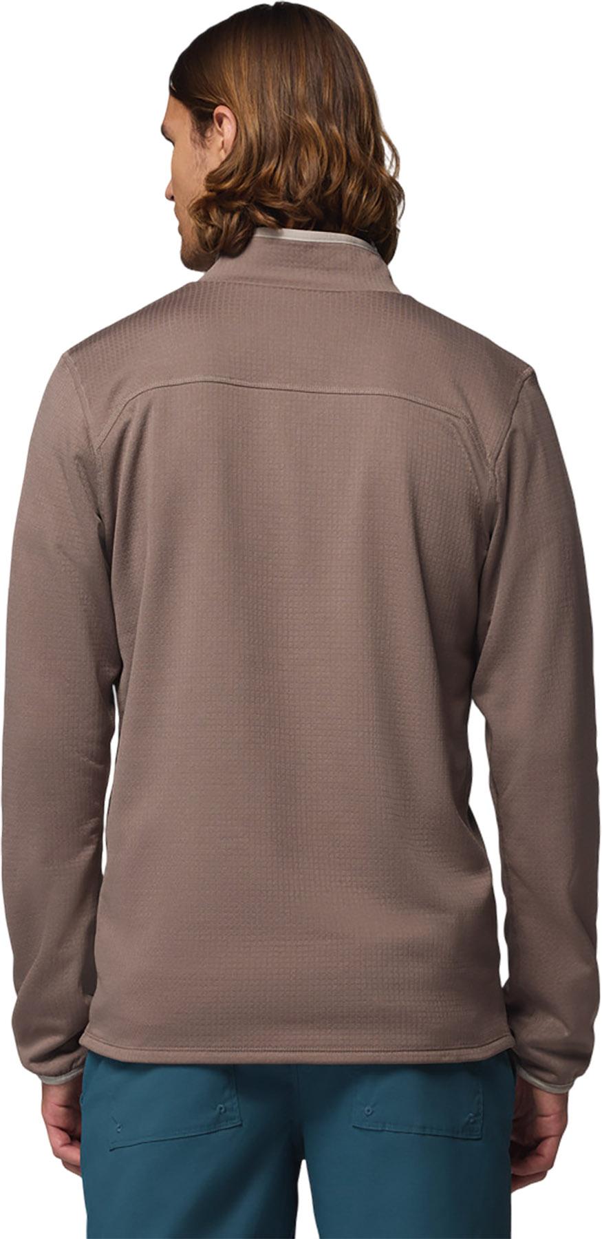 Product gallery image number 3 for product Essential Hike Grid Fleece Half Zip Pullover - Men's