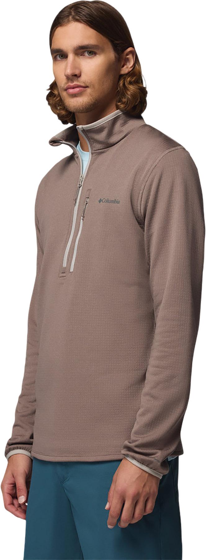 Product gallery image number 2 for product Essential Hike Grid Fleece Half Zip Pullover - Men's
