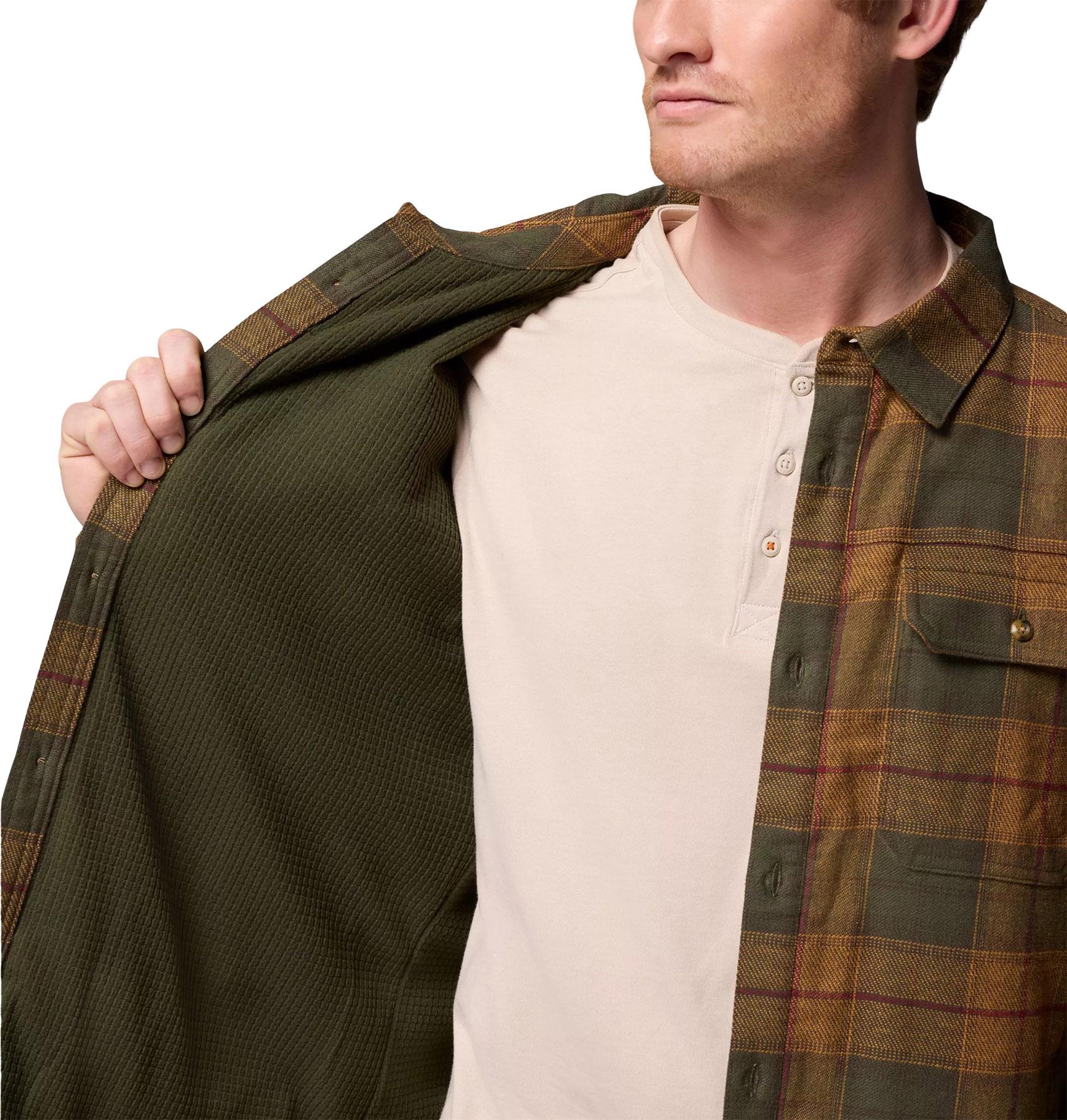 Product gallery image number 6 for product Saddle Point Warm Lined Flannel Shirt - Men's