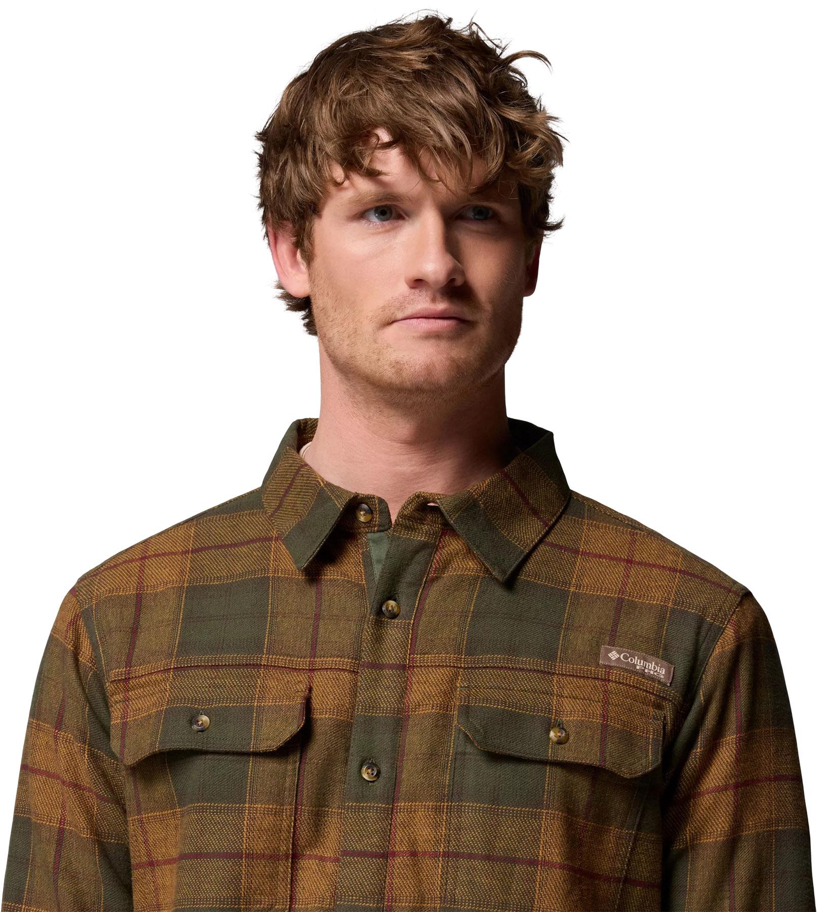 Product gallery image number 3 for product Saddle Point Warm Lined Flannel Shirt - Men's