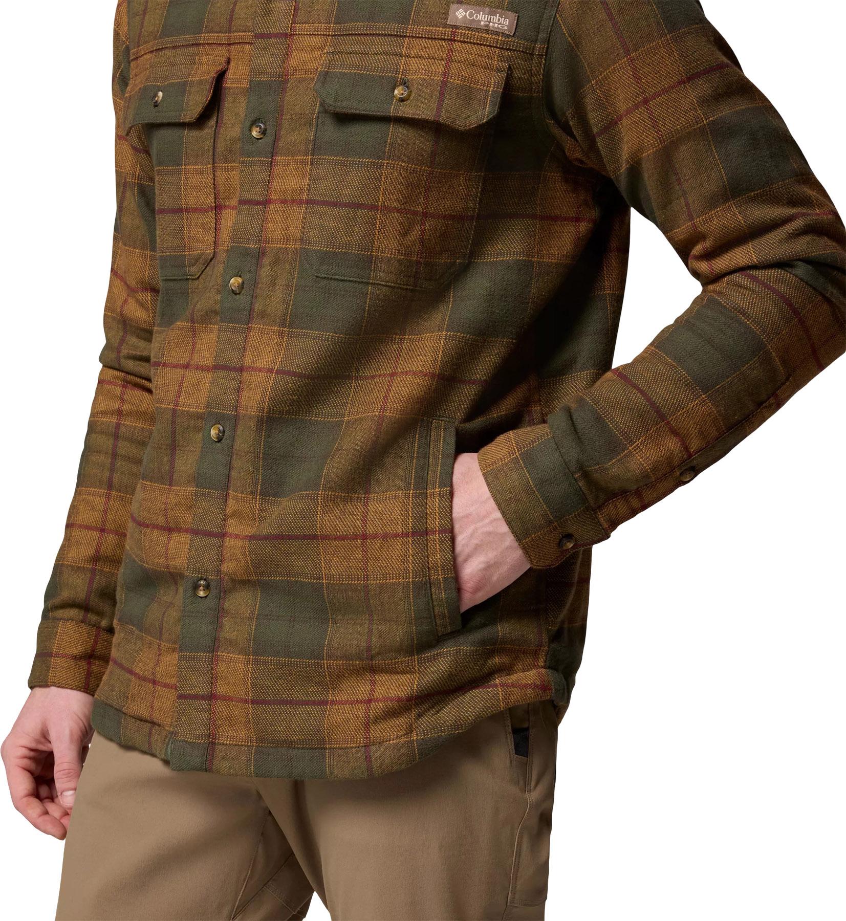 Product gallery image number 7 for product Saddle Point Warm Lined Flannel Shirt - Men's