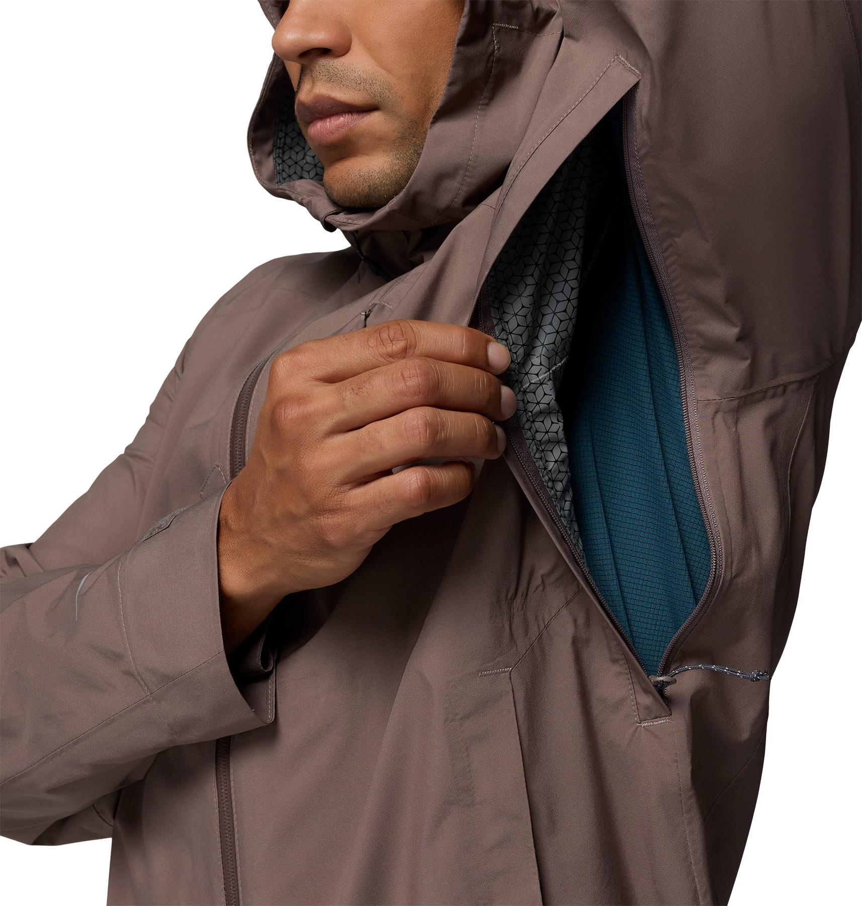 Numéro de l'image de la galerie de produits 7 pour le produit Manteau coquille 2.5 couches Trailborne - Homme