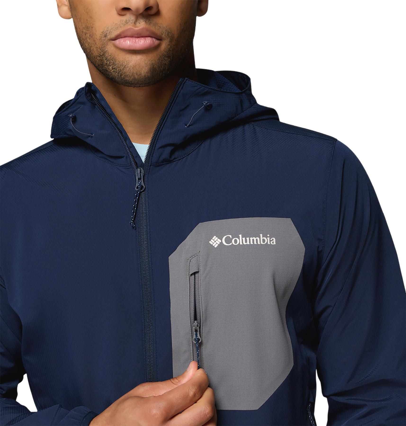 Product gallery image number 7 for product Manteau coquille souple à capuchon Tall Heights III - Homme