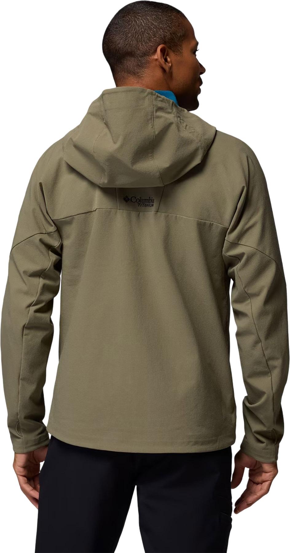 Product gallery image number 2 for product Tennent Mountain Softshell Hooded Jacket - Men's