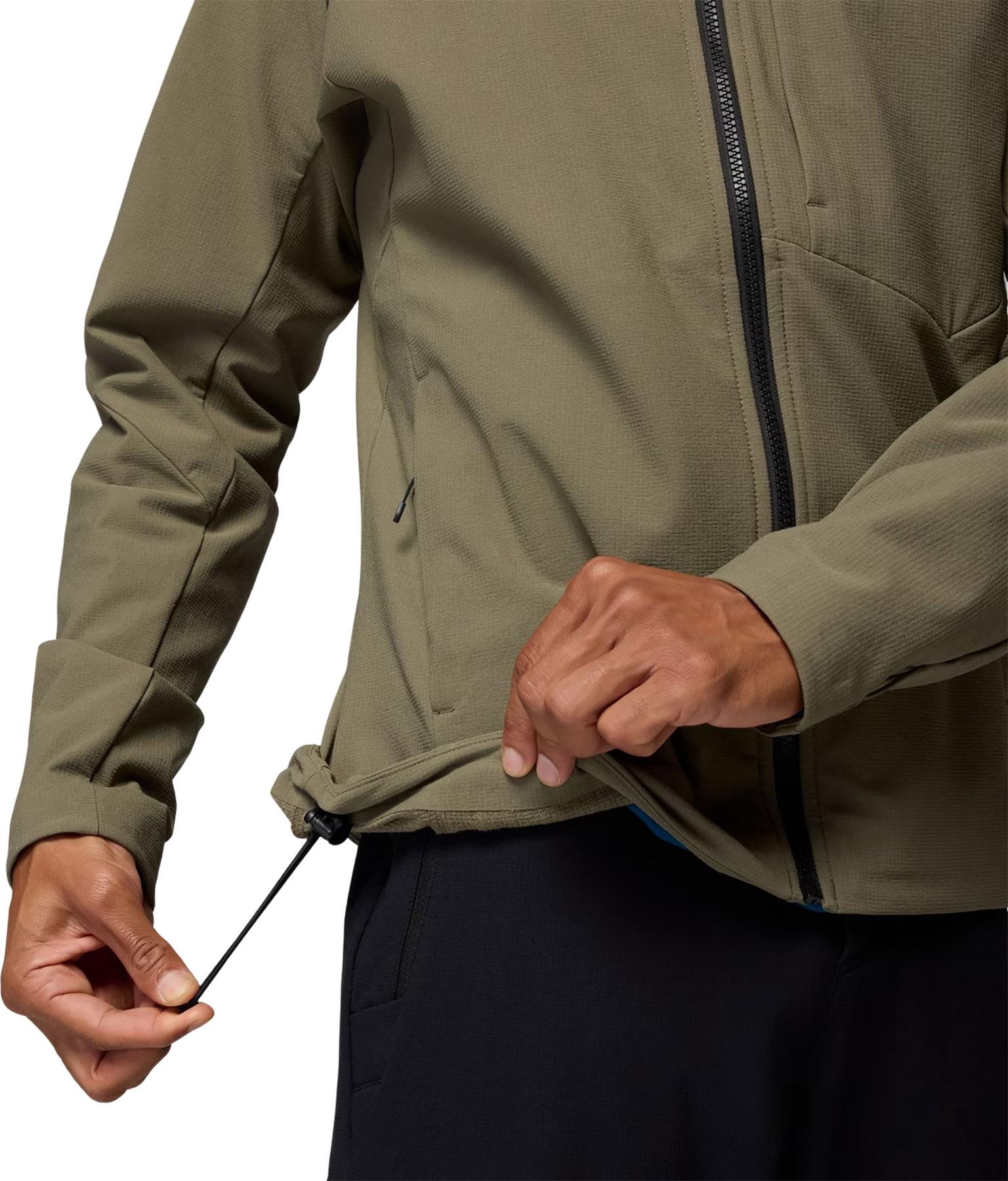 Product gallery image number 3 for product Tennent Mountain Softshell Hooded Jacket - Men's