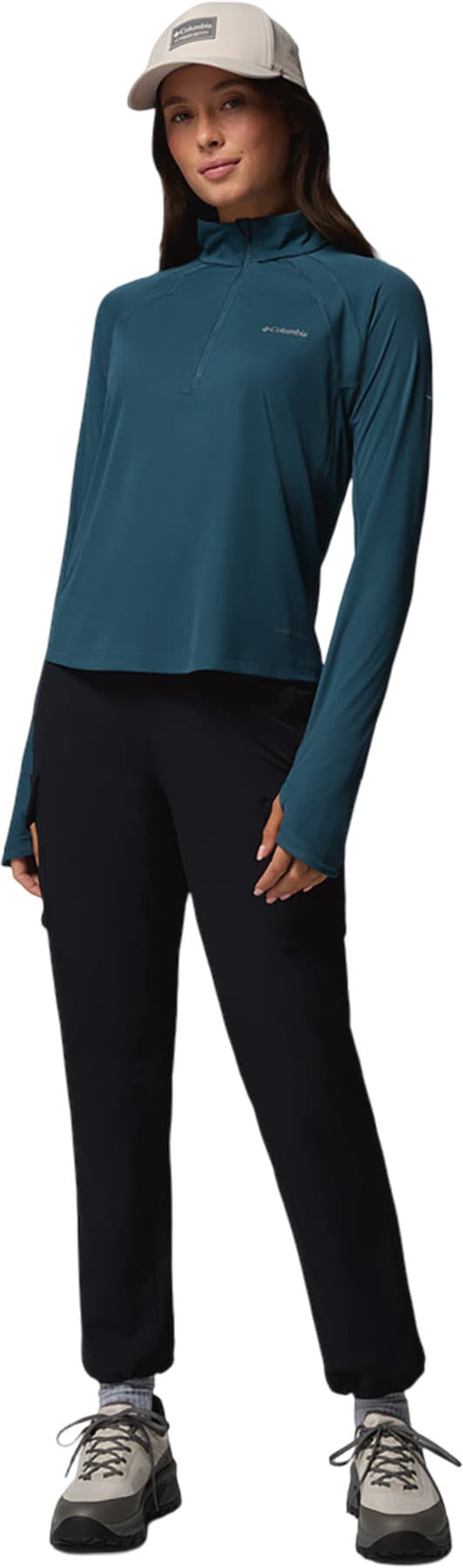 Numéro de l'image de la galerie de produits 5 pour le produit T-shirt à manches longues à demi-glissière Stealth Spring - Femme