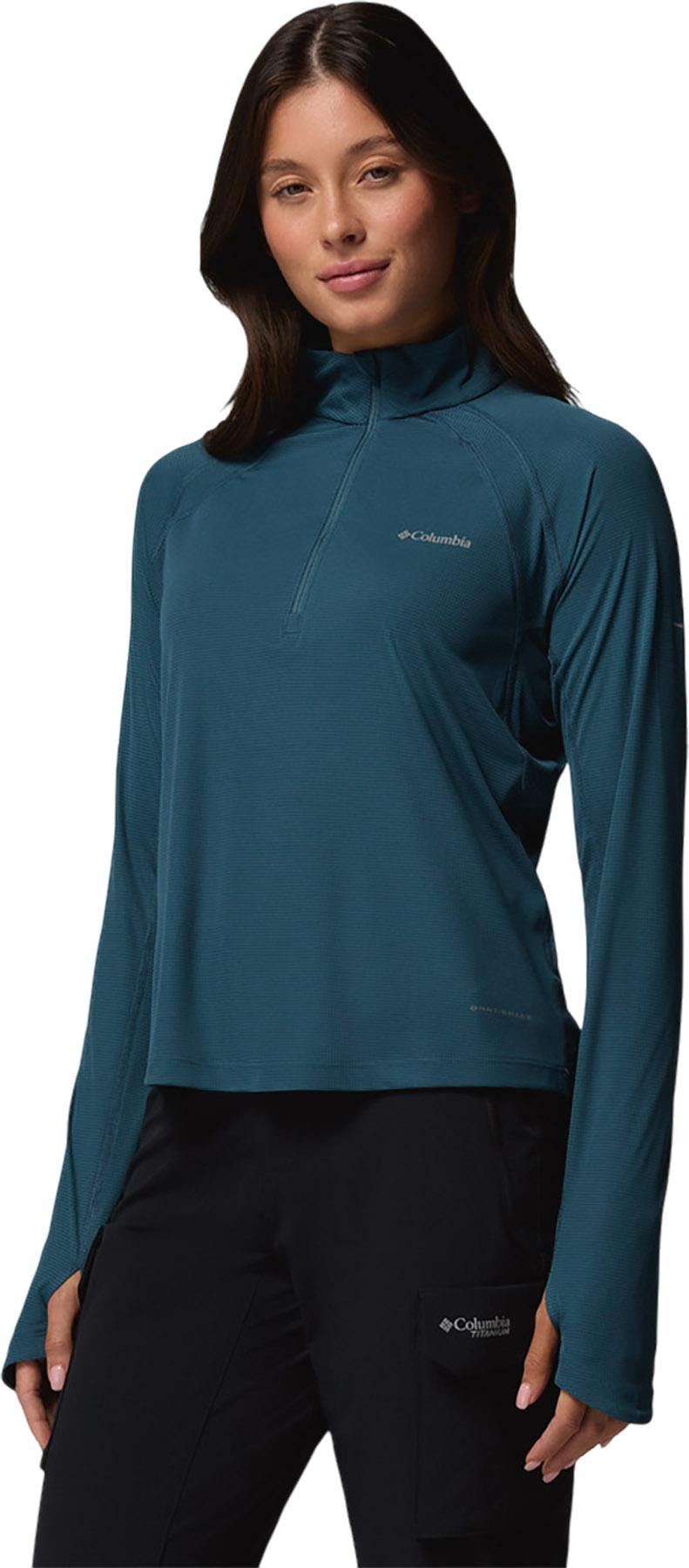 Numéro de l'image de la galerie de produits 6 pour le produit T-shirt à manches longues à demi-glissière Stealth Spring - Femme