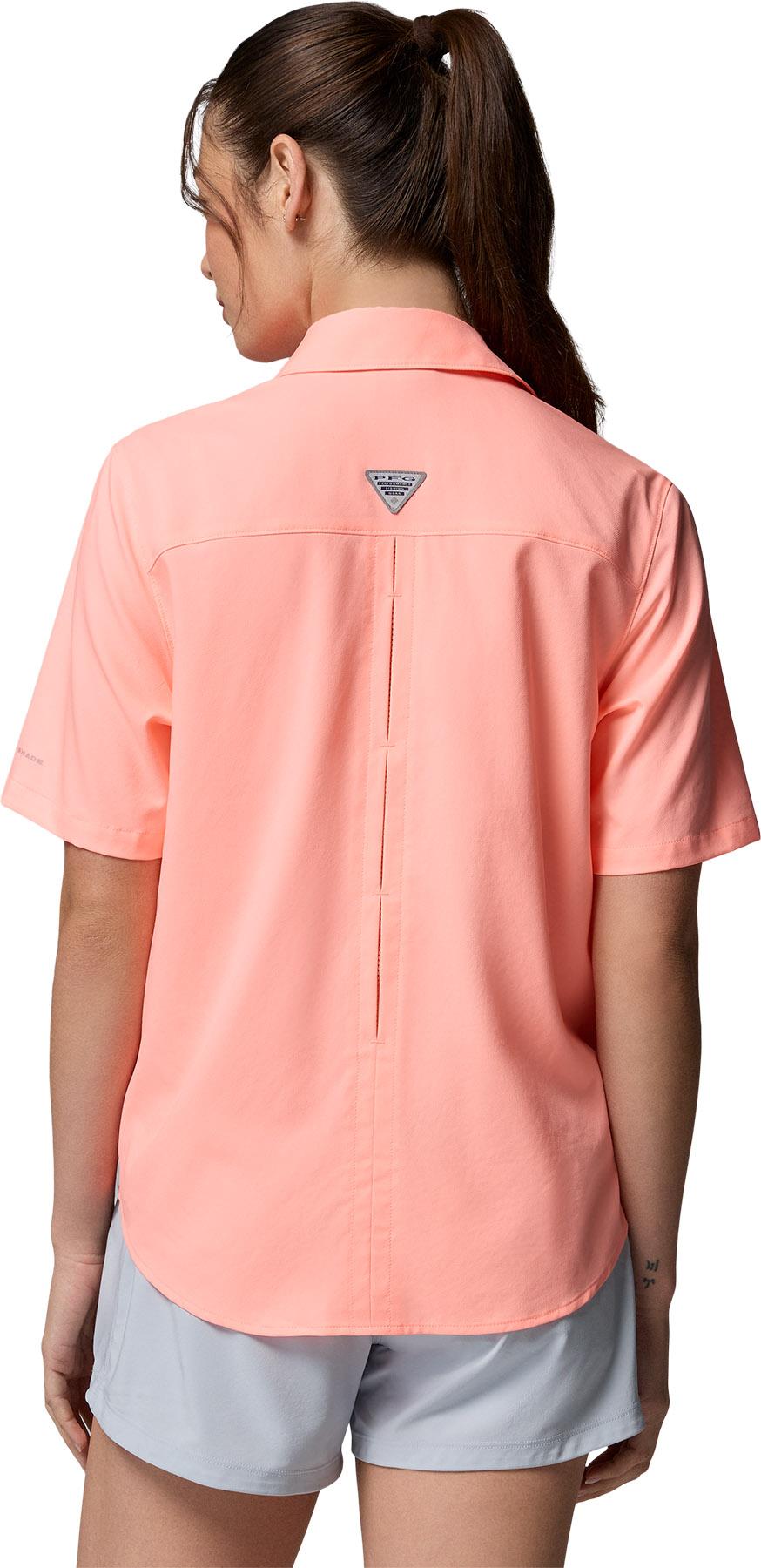 Product gallery image number 6 for product PFG Castback Woven Short Sleeve Shirt - Women's