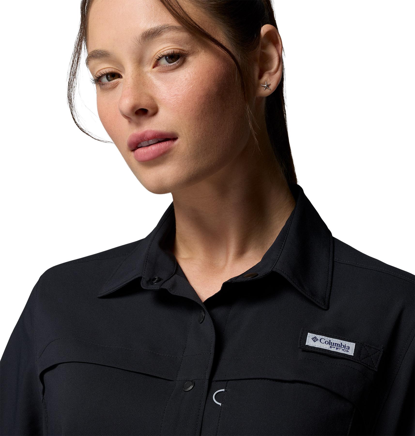 Product gallery image number 7 for product PFG Castback Woven Short Sleeve Shirt - Women's