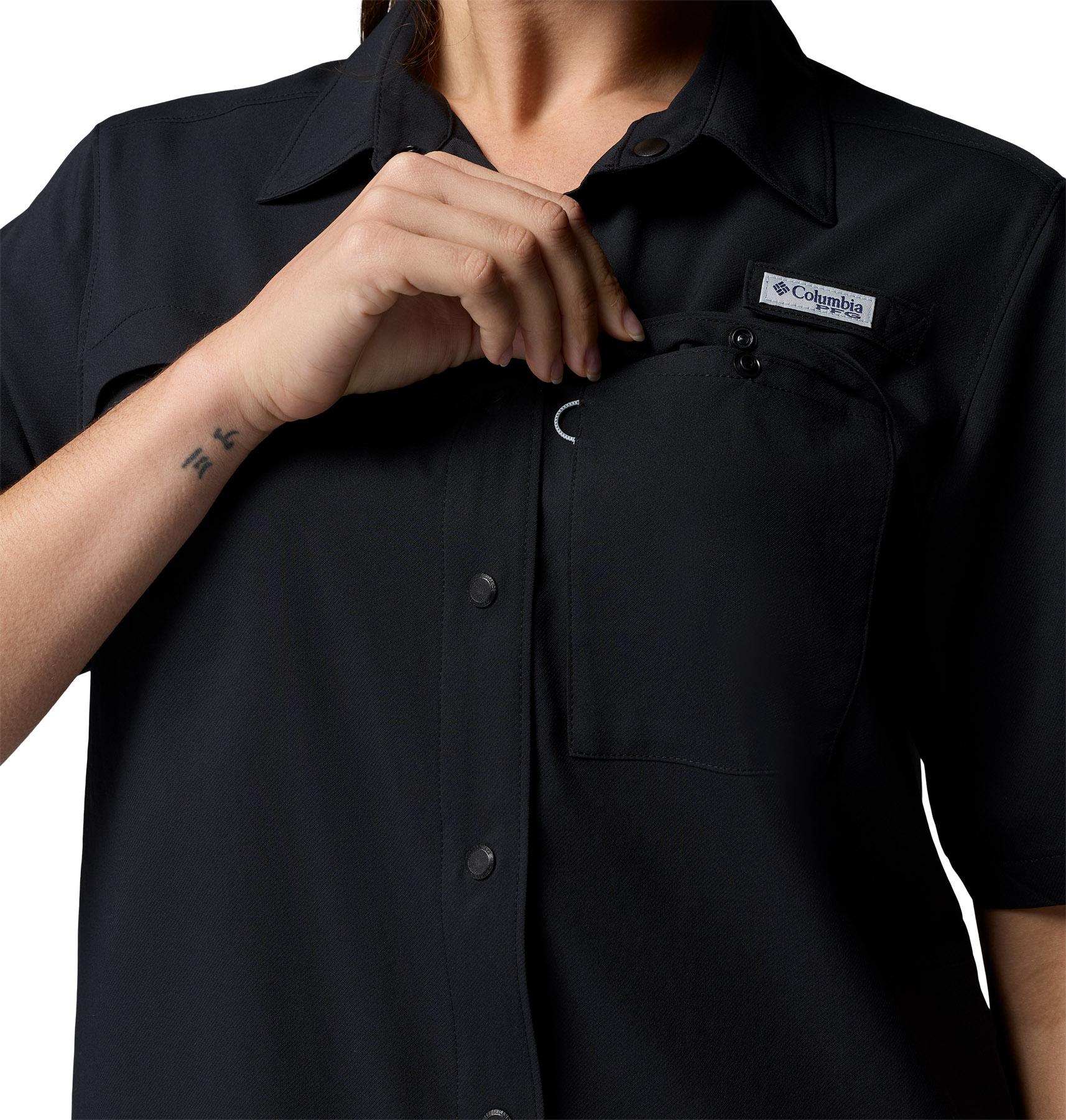 Product gallery image number 8 for product PFG Castback Woven Short Sleeve Shirt - Women's