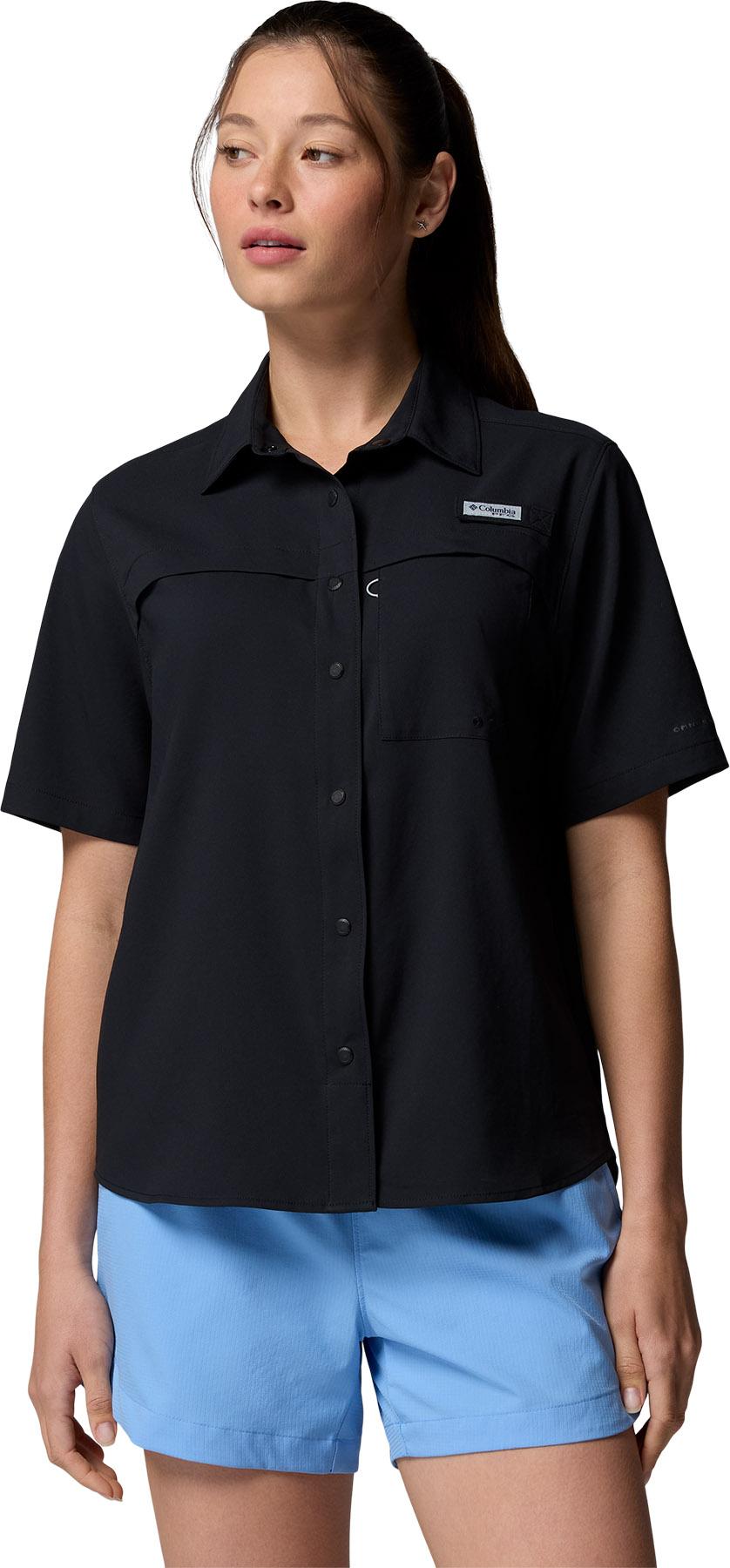 Product image for PFG Castback Woven Short Sleeve Shirt - Women's