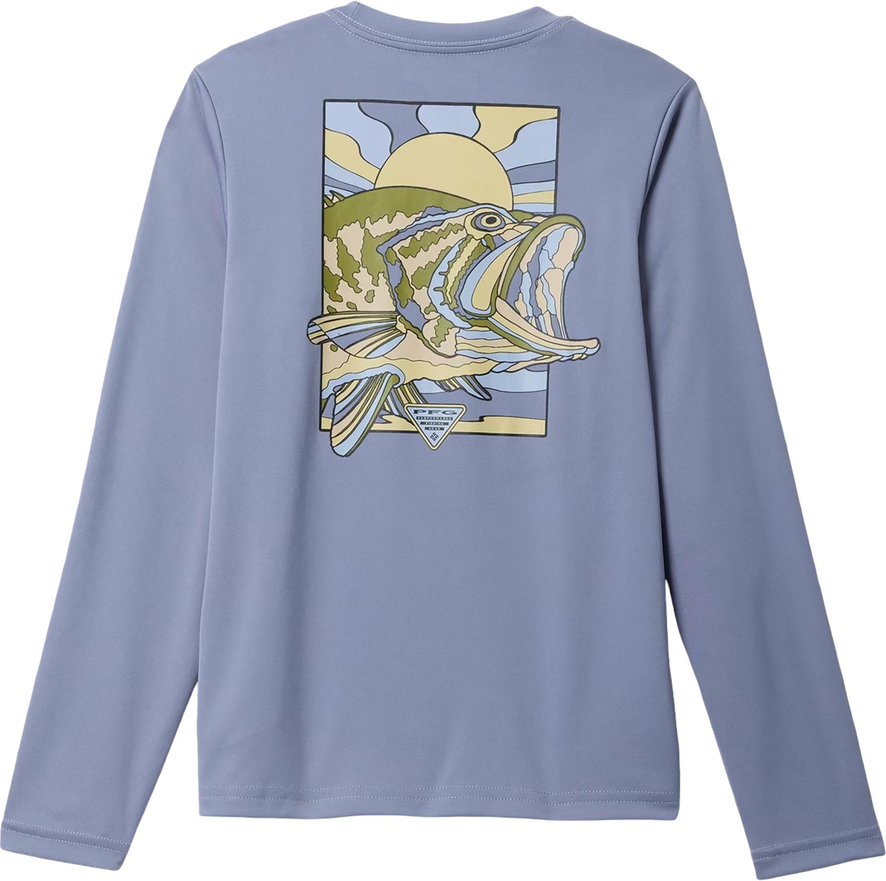Product gallery image number 2 for product Terminal Tackle PFG Fish Shine Long Sleeve T-Shirt - Boys