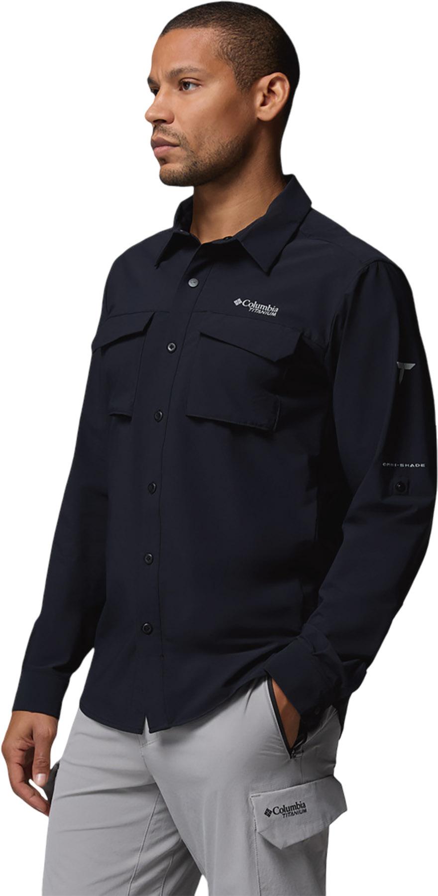 Product gallery image number 3 for product Chemise à manches longues tissé Silver Ridge Elite - Homme