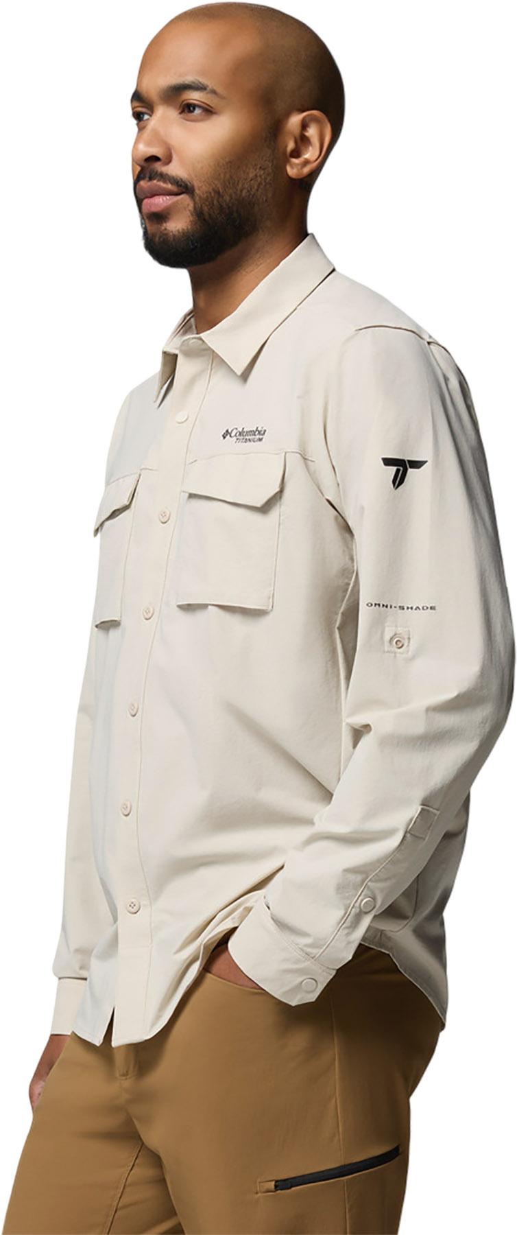 Product gallery image number 6 for product Chemise à manches longues tissé Silver Ridge Elite - Homme