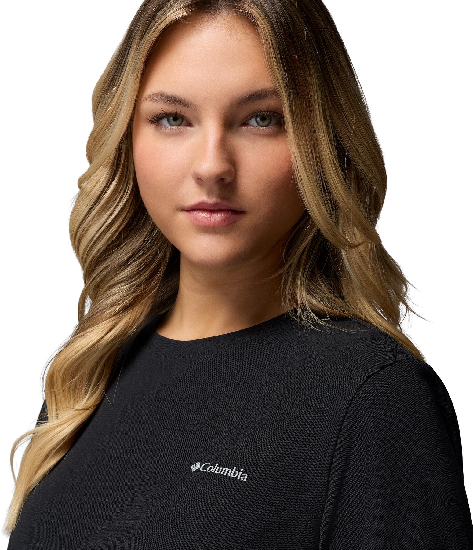 Product gallery image number 3 for product T-shirt à manches courtes en piqué Chill Creek - Femme